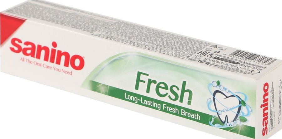 Sanino Long-Lasting Freshness Toothpaste, 50 mL