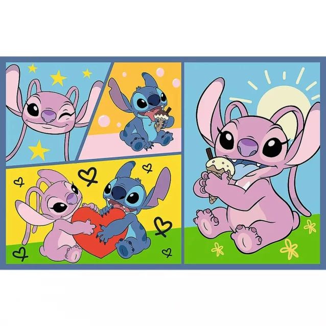 Trefl Pazly 34444 Lilo i Stitch Zi Stitchem ne nudno 2 x 70 elementiv - Image 3