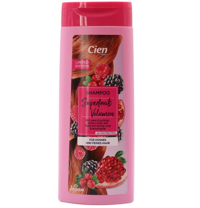 Cien Superfruits Volume Shampoo, 300 mL