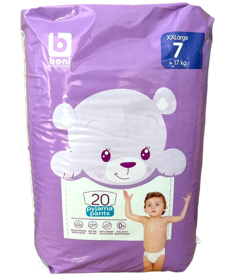 Boni 7 Baby Pull-Up Diaper Pants, 17+ kg, 20 pcs