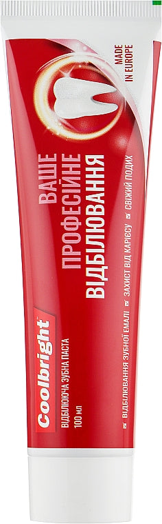 Coolbright Professional Whitening Toothpaste, 100 mL - Image 2