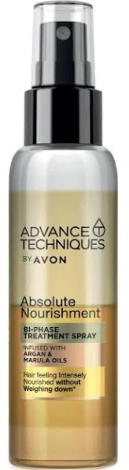 Avon Precious Oils Two-Phase Hair Serum Spray for All Hair Types, 100 mL