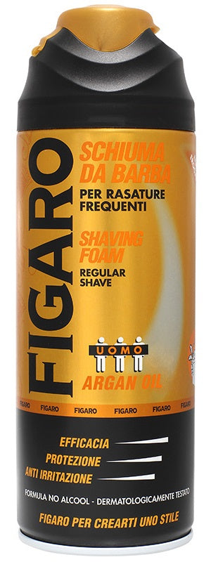 Figaro Argan Oil Shaving Foam, 400 mL - Image 3