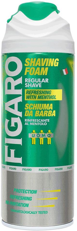 Figaro Menthol Shaving Foam, 400 mL