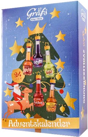 Graf's Advent Calendar with Mini Liqueurs, 24 x 20 mL