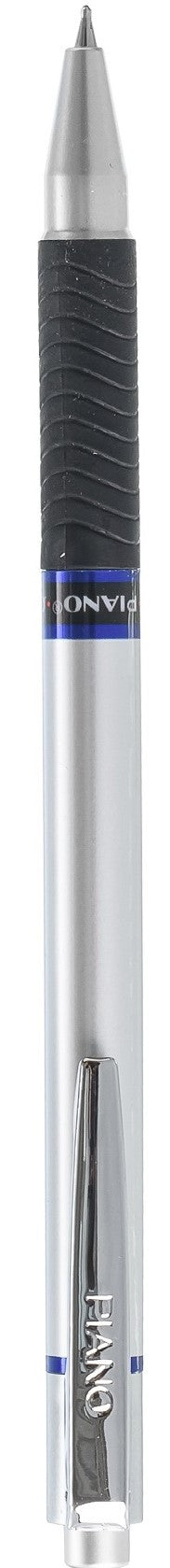 Piano PT-186 Classic Excellent Blue Retractable Ballpoint Pen, 0.5 mm - Image 2