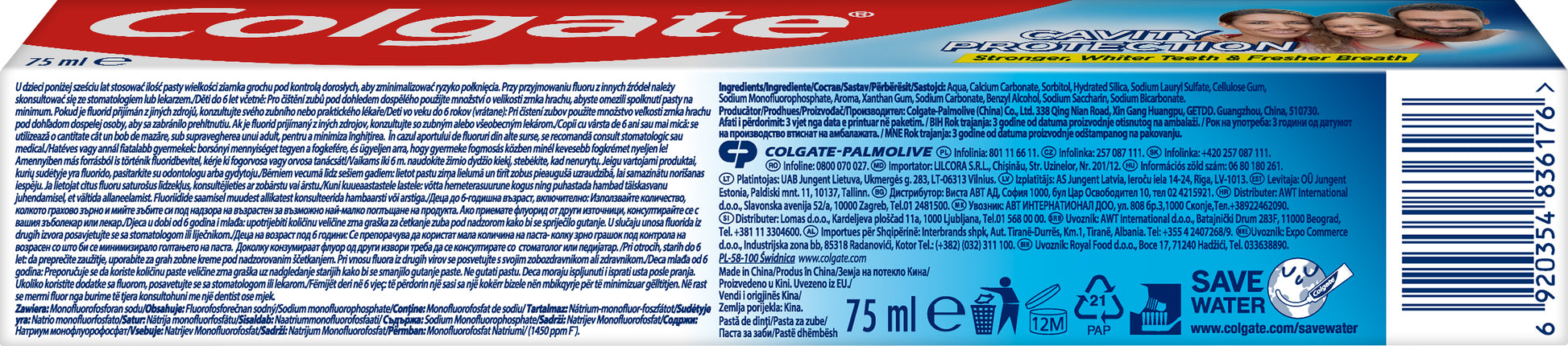 Colgate Cavity Protection Toothpaste, 75 mL - Image 3