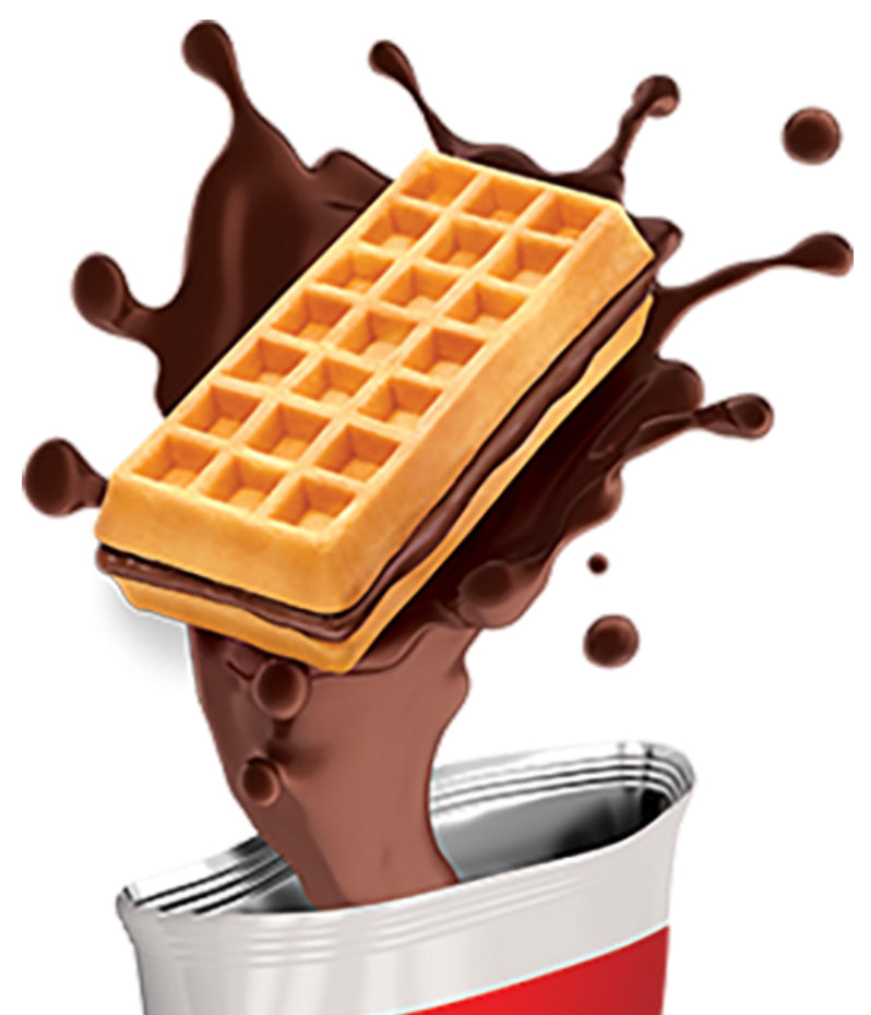 Ambrosia Yoo! Hoo Belgian Waffle with Cocoa Filling, 50 g - Image 2
