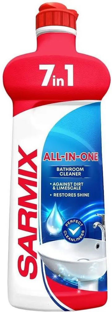 Sarmix 7-in-1 Antibacterial Bathtub & Sink Cleaning Gel, 500 mL