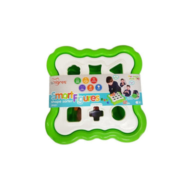 Tigres Smart Shapes 39521 Light Green Shape Sorter, 10 pcs - Image 2