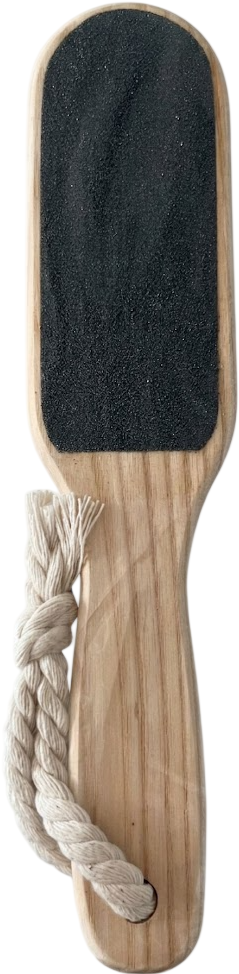 TR02 Wooden Foot File with Cord