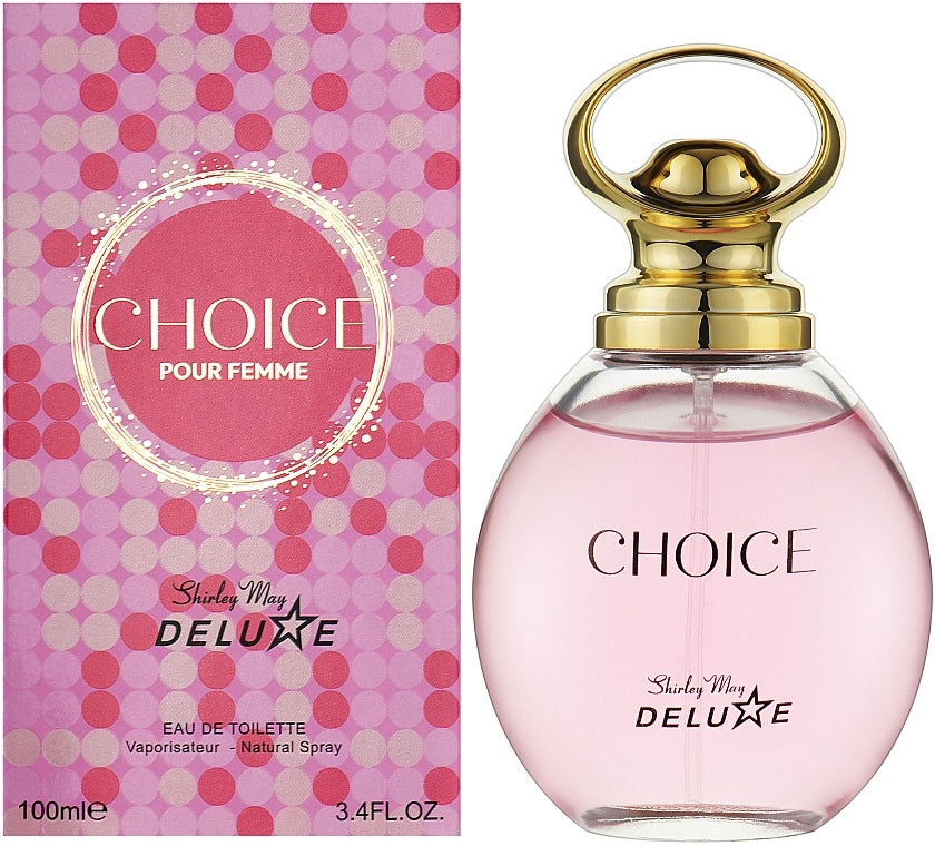Shirley May Deluxe Choice Women's Eau de Toilette, 100 mL