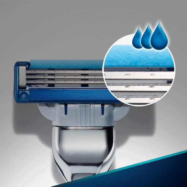 Gillette Mach3 Turbo Replacement Razor Cartridges, 12 pcs - Image 4