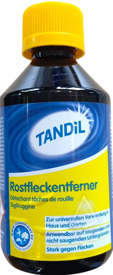 Tandil Rust Stain Remover for Multiple Surfaces, 250 mL