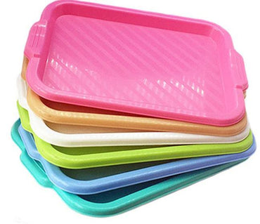 Konsensus Rectangular Plastic Serving Tray, 38 x 28 cm - Image 2