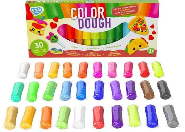 Lovin 41205 Color Dough Set, 30 pcs