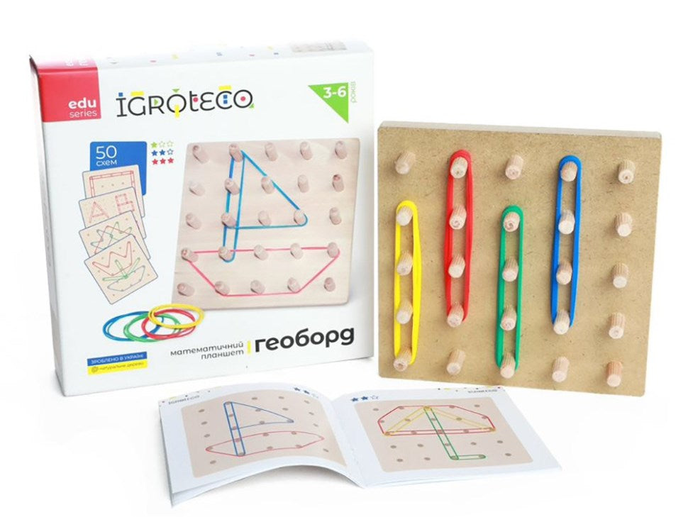 Igroteco 900415 Mathematical Geoboard
