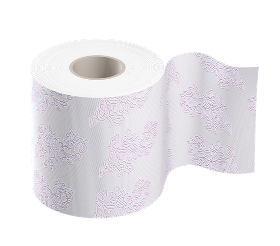 Soffione Toskana Lavender 3-Ply Toilet Paper, 8 Rolls - Image 2