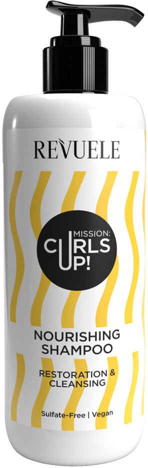 Revuele Mission: Curls Up! Nourishing Shampoo for Curly Hair, 400 mL