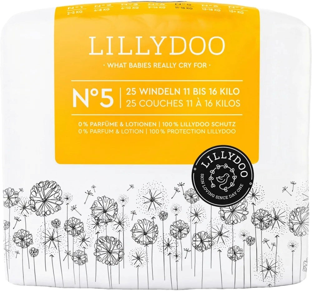 Lillydoo 5 Baby Diapers, 25 pcs, 11-16 kg - Image 4