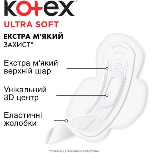 Kotex Ultra Super Soft Sanitary Pads, 16 pcs - Image 2