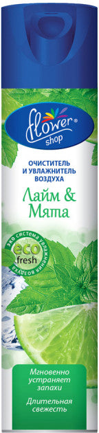Flower Shop Eco Fresh Lime & Mint Air Freshener, 300 mL