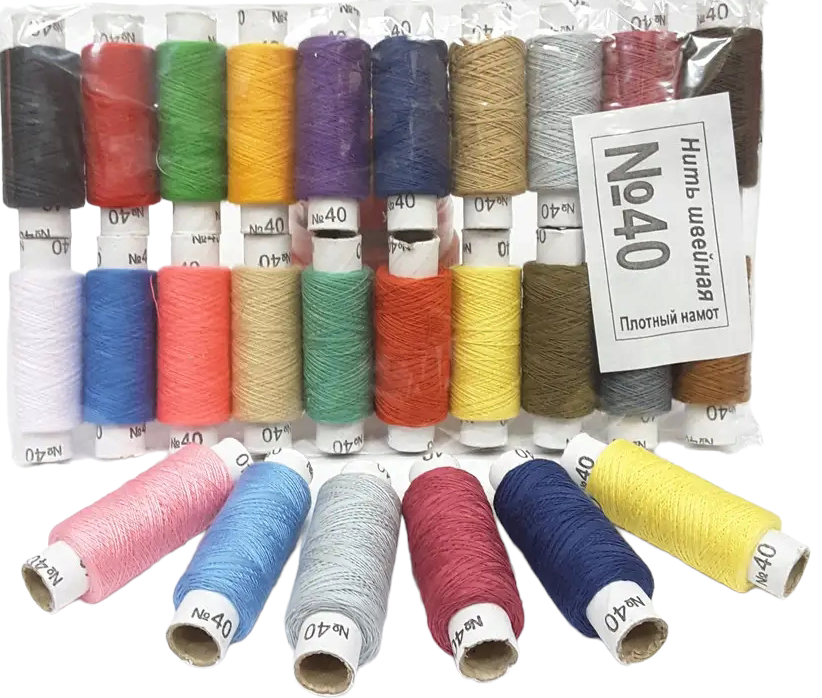 No. 40 Assorted Sewing Thread (Price per 1 pc)