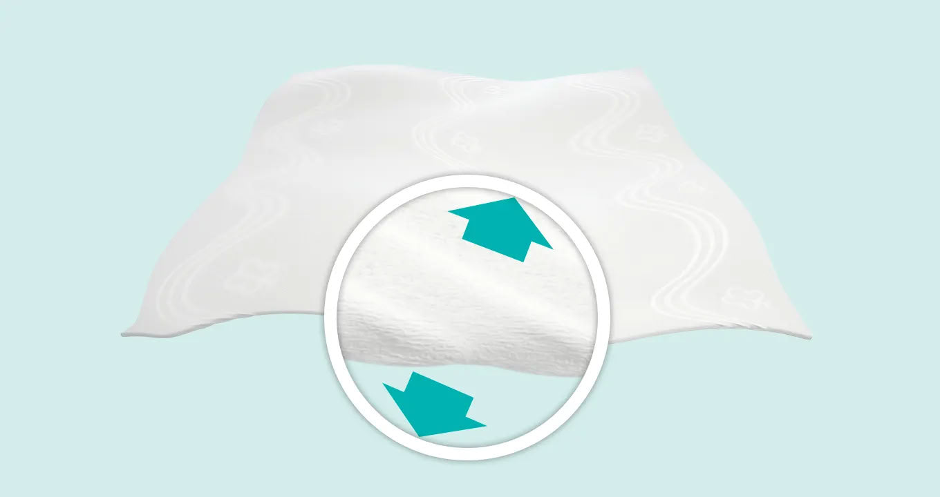Pampers Sensitive Baby Wet Wipes with Plant-Based Fibers, 52 Pieces - Image 2