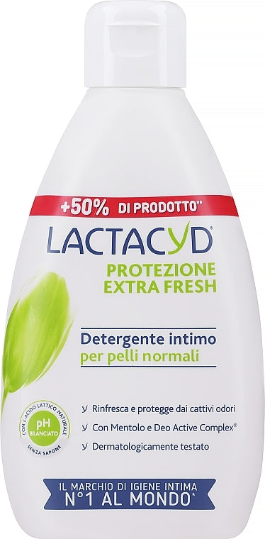 Lactacyd Extra Fresh Protection Intimate Wash Refill, 300 mL