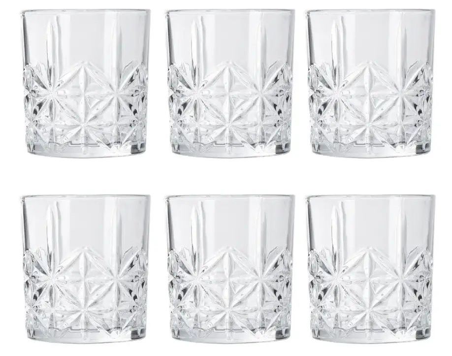 Helios Cambridge Y2035-2 Lowball Glass Set, 6 x 340 mL - Image 2