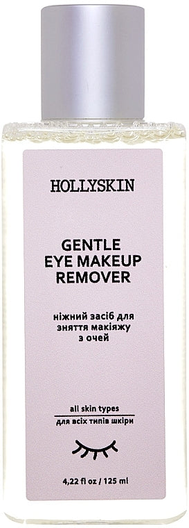 Hollyskin Gentle Eye Makeup Remover, 125 mL