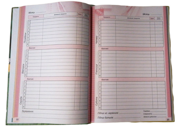 Mandaryn Laminated Hardcover School Diary with Spot Varnish, 40 Sheets - Image 2