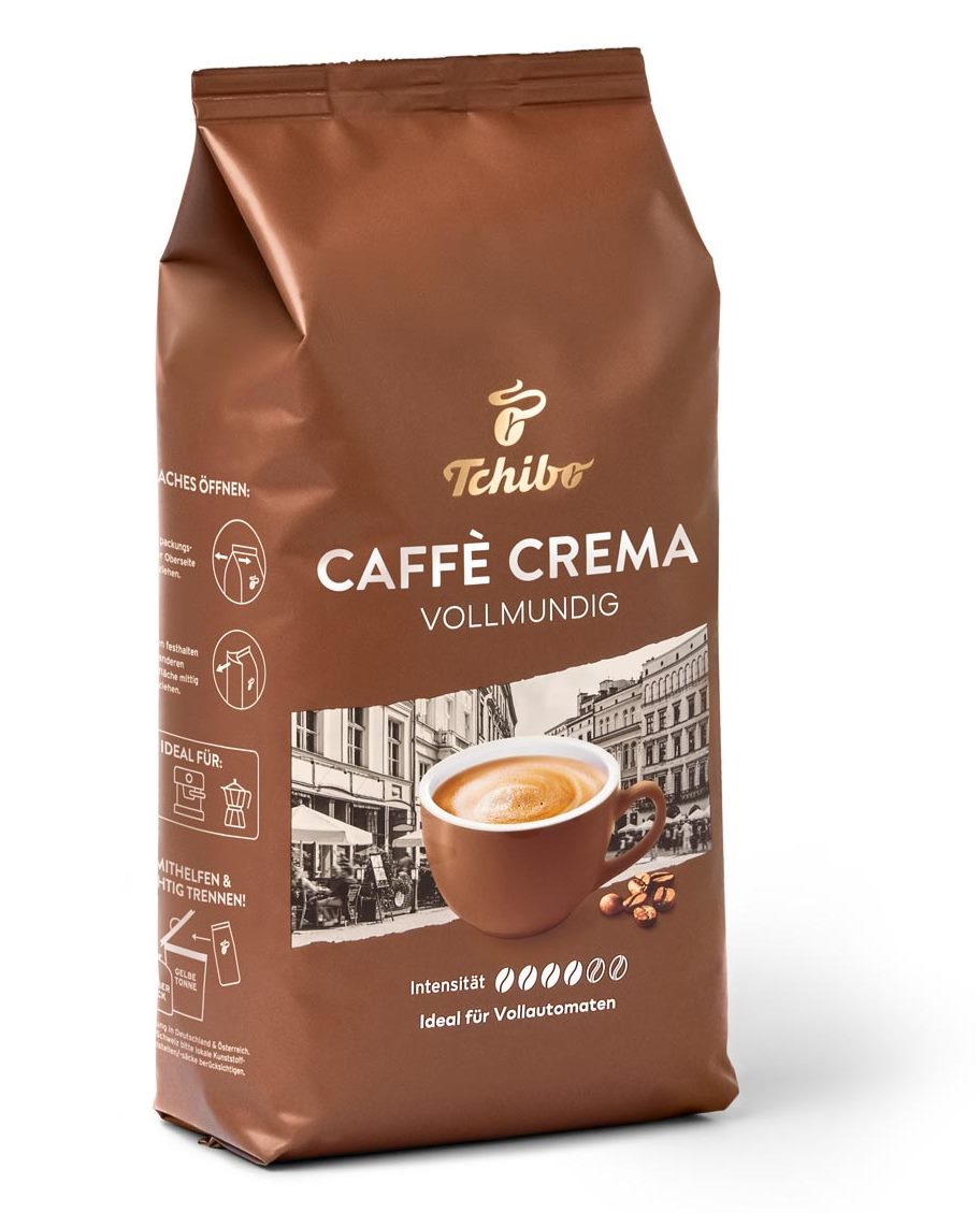 Tchibo Caffe Crema Full-Bodied Whole Bean Coffee, 1 kg - Image 2