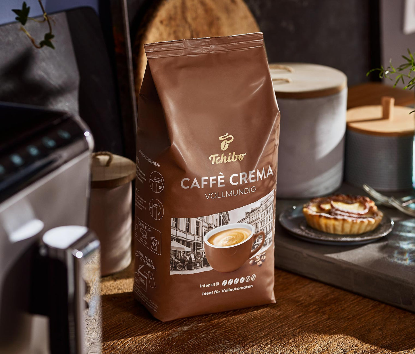 Tchibo Caffe Crema Full-Bodied Whole Bean Coffee, 1 kg - Image 3