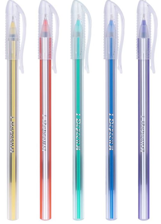 1 Veresnia 411054 Blue Oil-Based Pen, 0.6 mm