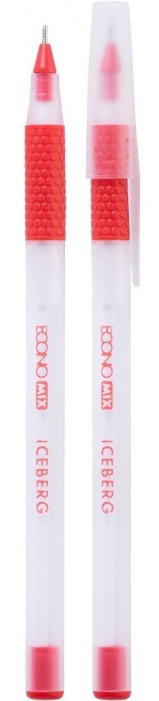 Economix Iceberg Red Oil-Based Pen, 0.7 mm - Image 2