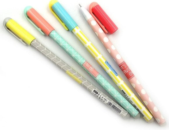 Josef Otten 9236 Geometry Blue Erasable Pen