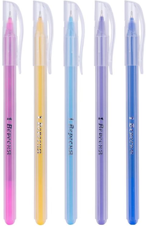 1 Veresnia 411477 Blue Oil-Based Pen, 0.6 mm