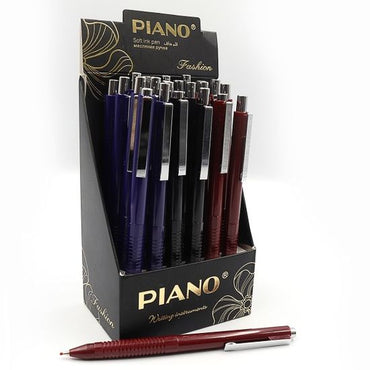 Piano Featly PS-003 Blue Retractable Ballpoint Pen - Image 2