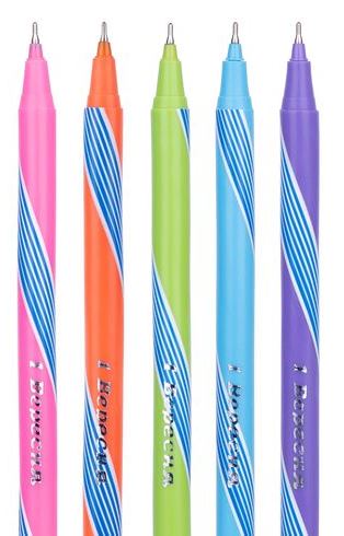 1 Veresnia 411834 Blue Oil-Based Pen, 0.6 mm - Image 2