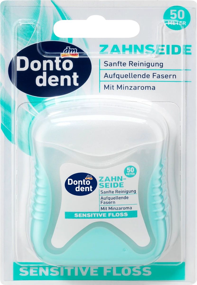 Dontodent Sensitive Dental Floss, 50 m