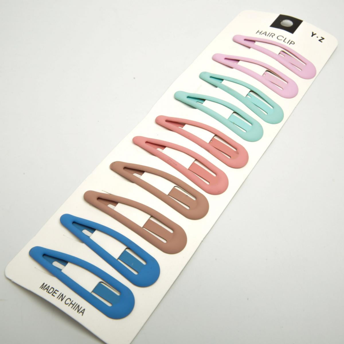 6-3438 Colored Rubber Kids' Snap Hair Clip, 7 x 1.6 cm (Price per 1 pc)