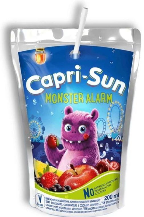 Capri-Sun Monster Alarm Juice Drink, 200 mL