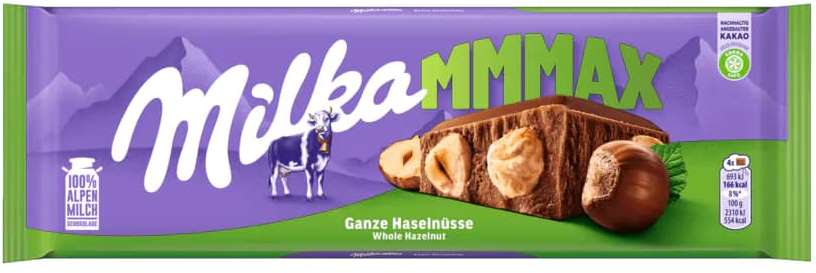 Milka Whole Hazelnut Milk Chocolate, 270 g