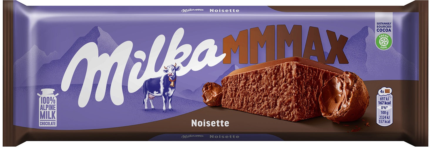 Milka Hazelnut Milk Chocolate, 270 g