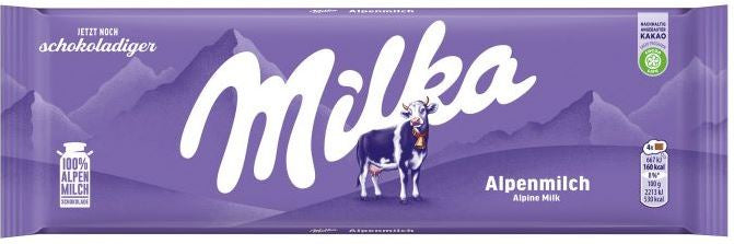 Milka Alpine Milk Chocolate, 270 g