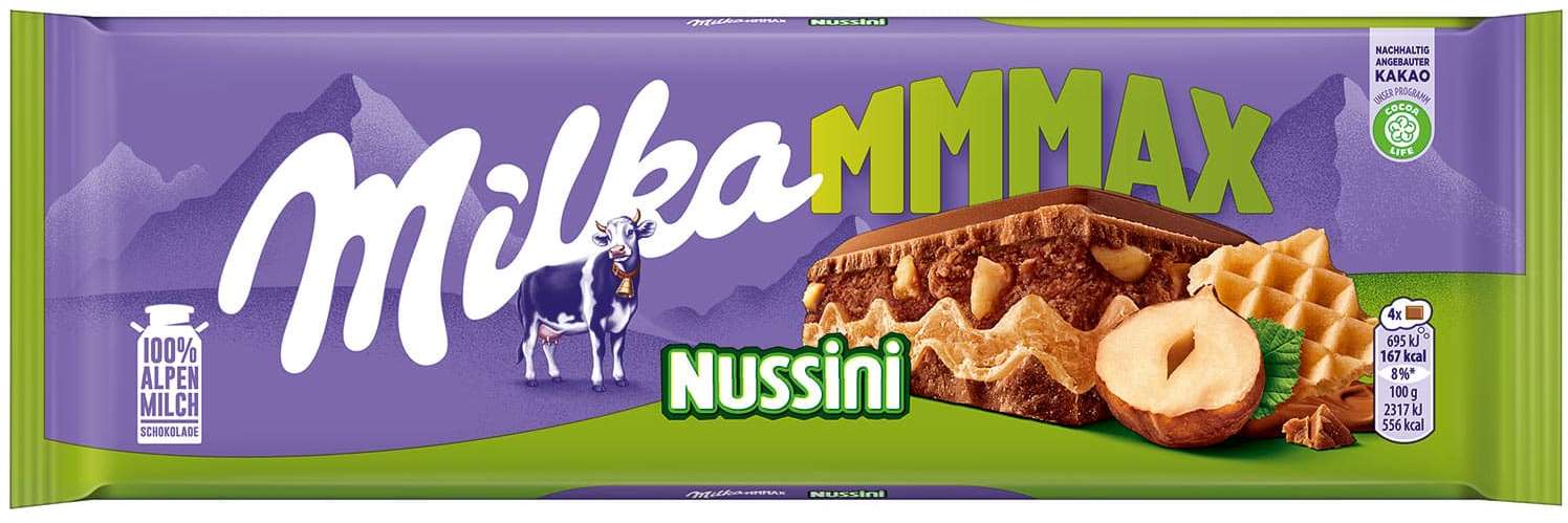 Milka Nussini Milk Chocolate, 270 g