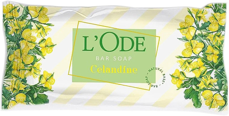 L'ODE Celandine Bar Soap, 60 g