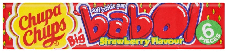 Chupa Chups Big Babol Strawberry Bubble Gum