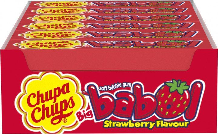 Chupa Chups Big Babol Strawberry Bubble Gum - Image 3